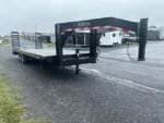 2021 Quality 8.5x24 gooseneck equipment trailer