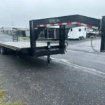 2021 Quality 8.5x24 gooseneck equipment trailer