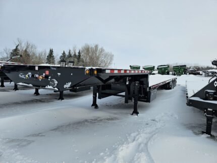 2024 Behnke OTR 53ft gooseneck equipment trailer