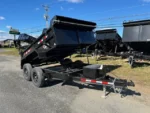 CAM Superline 6x10 dump trailer with slide out ramps