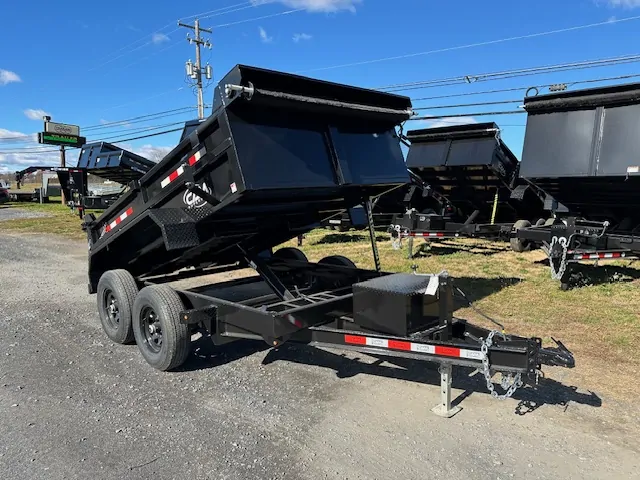 2025-CAM-SUPERLINE-6X10-DUMP-TRAILER-TARP-KIT-LADDER-RAMPS-4.webp CAM Superline 6x10 dump trailer with slide out ramps
