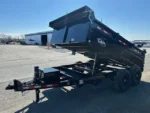 CAM Superline 7x12 HD Low Profile Dump Trailer with Scissor Lift - Image 4