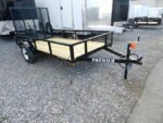 Premier 5 x 10 landscape utility trailer with landscape gate