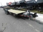 CAM Superline 7x20 split tilt equipment trailer