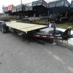 CAM Superline 7x20 split tilt equipment trailer