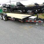CAM Superline 7 x 20 powered tilt equipment trailer