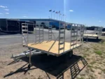 Cargo Pro 8 x 9 Aluminum ATV Trailer 4′ Aluminum Ramps - Image 2