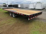 BWise 8 x 24 Deckover Power Tilt Equipment Trailer – 8K Torsion Axles - Image 2