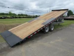 BWise 8 x 24 Deckover Power Tilt Equipment Trailer – 8K Torsion Axles - Image 5
