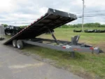 BWise 8 x 24 Deckover Power Tilt Equipment Trailer – 8K Torsion Axles - Image 7