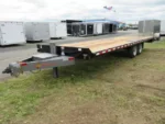 BWise 8 x 24 Deckover Power Tilt Equipment Trailer – 8K Torsion Axles - Image 8