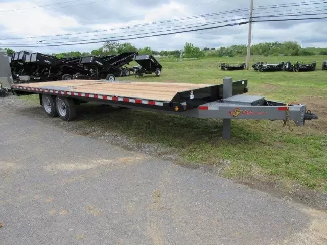 BWISE-8.5x24-Deckover-Full-Tilt-8K-Axles-Power-Tilt-6.webp BWise 8 x 24 Deckover Power Tilt Equipment Trailer – 8K Torsion Axles - Image 1