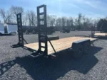BWise 7x18 Low Profile LE Equipment Trailer – Ladder Ramps - Image 3