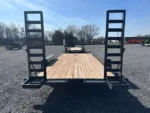 BWise 7x18 Low Profile LE Equipment Trailer – Ladder Ramps - Image 5