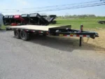 Big Tex 16ft deckover equipment trailer with 8 foot slide out ramps