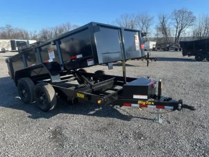 Big Tex 6x12 Dump Trailer with slide out ramps