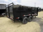 Big Tex 7 x 14 Gooseneck Dump Trailer Solid High Sides - Image 6