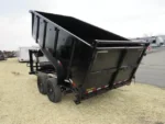 Big Tex 7 x 14 Gooseneck Dump Trailer Solid High Sides - Image 7