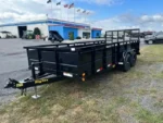 Big Tex 7 x 18 Landscape Utility Trailer – Solid Steel Sides - Image 2