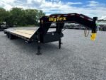 Big Tex 8.5x30 gooseneck deckover equipment trailer with Mega Ramps