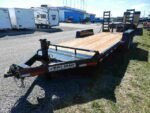 BWise 7x18 Heavy Duty Equipment Trailer – Ladder Ramps - Image 5