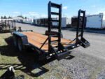 BWise 7x18 Heavy Duty Equipment Trailer – Ladder Ramps - Image 6