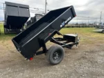 BWise 5x8 Dump Trailer 5K Spreader Gate for Sale - Image 2