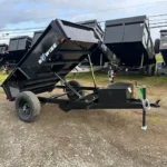 BWise 5x8 Dump Trailer 5K Spreader Gate for sale