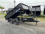 BWise 6x10 deckover dump trailer 7K with spreader gate