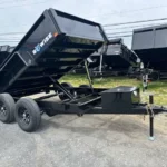 BWise 6x10 dump trailer with spreader gate