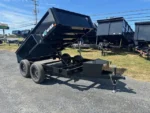 BWise 6x10 Dump Trailer 7K with spreader gate