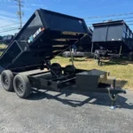 BWise 6x10 Dump Trailer 7K with spreader gate