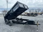 BWise 6x12 Dump Trailer with landscape ramp gate for sale