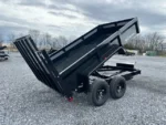 BWise 6x12 Dump Trailer Landscape Ramp for Sale - Image 4