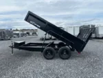 BWise 6x12 Dump Trailer Landscape Ramp for Sale - Image 6