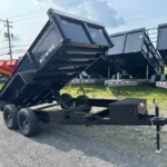 BWise 6x12 low profile dump trailer with tarp kit