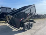 BWise 7 x 12 High Side Dump Trailer Barn Doors - Image 5