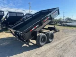 BWise 7x12 Low Profile Dump Trailer 12K with Ladder Ramps - Image 5
