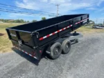 BWise 7 x 16 Deckover Dump Trailer – Fold Down Sides - Image 3