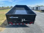BWise 7 x 16 Deckover Dump Trailer – Fold Down Sides - Image 4