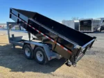 BWise 7 x 16 Gooseneck Dump Trailer - Image 2