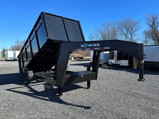 Bwise-7x16-Gooseneck-Dump-Trailer-High-Steel-Sides-Hydraulic-Scissor-Lift-DLPG16-16-5.webp BWise 7 x 16 Gooseneck Dump Trailer - Image 1