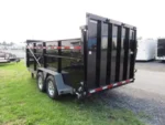 BWise 7 x 16 Heavy Duty Gooseneck Dump Ultimate Dump Trailer - Image 10