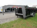 BWise 7 x 16 Heavy Duty Gooseneck Dump Ultimate Dump Trailer - Image 13