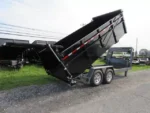 BWise 7 x 16 Heavy Duty Gooseneck Dump Ultimate Dump Trailer - Image 11