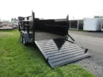 BWise 7 x 16 Heavy Duty Gooseneck Dump Ultimate Dump Trailer - Image 4