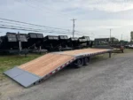 BWise 8 x 28 Gooseneck Deckover Equipment Trailer - Image 8