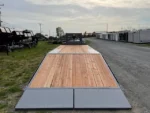 BWise 8 x 28 Gooseneck Deckover Equipment Trailer - Image 10