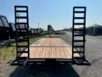BWise 8.5x24 Deckover Equipment Trailer with Ladder Ramps - Image 5