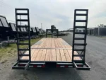 BWise 8.5 x 24 Gooseneck Equipment Trailer with Ladder Ramps - Image 6